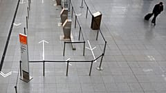 Zona de check-in del aeropuerto de Múnich