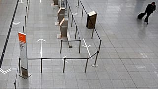 Zona de check-in del aeropuerto de Múnich