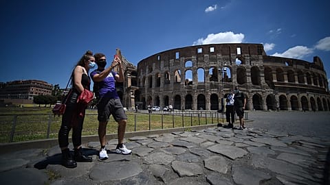 Colosseum in Rom für Touristen wieder offen