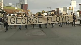 Manifestação em Brooklyn