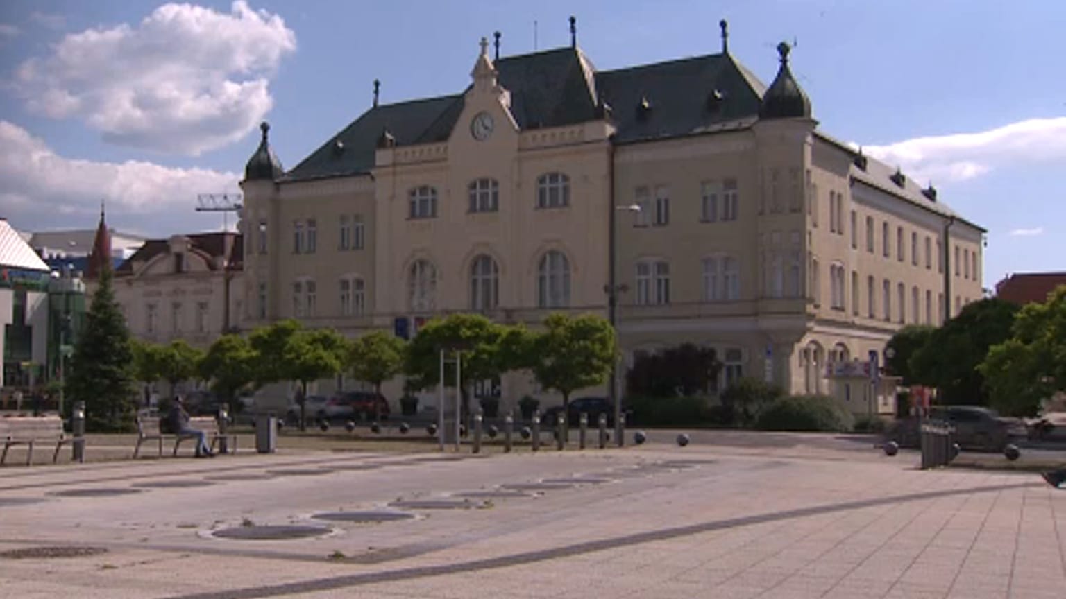 A lévai városháza épülete