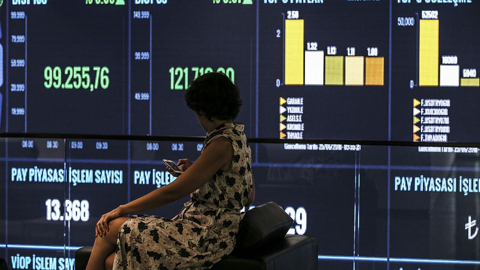 Borsa Istanbul (BIST) stock exchange in Istanbul
