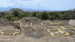 Meksika'nın Tehuacan kentinde bir arkeolojik kazı alanı/ Arşiv 