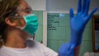 Covid Ortopéd-Traumatológiai Osztály a fővárosi Szent János Kórházban, 2020 május
