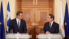 Κυριάκος Μητσοτάκης και Νίκος Αναστασιάδης