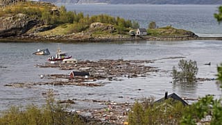 Norvège : maisons emportées par une coulée de boue, le 03/06/2020