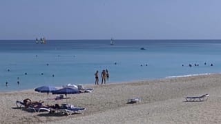 Imagen de una playa cerca del complejo de Bacuranao, en Cuba.