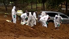 Entierro en el cementerio Sao Luiz, Sao Paulo