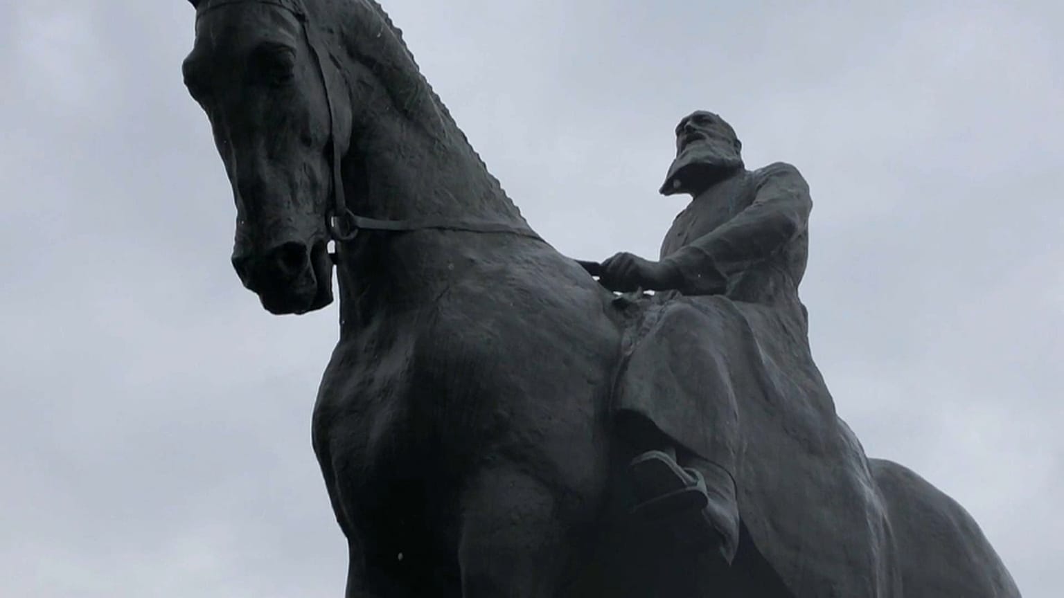 Estatua de Leopoldo II en Bruselas, Bélgica