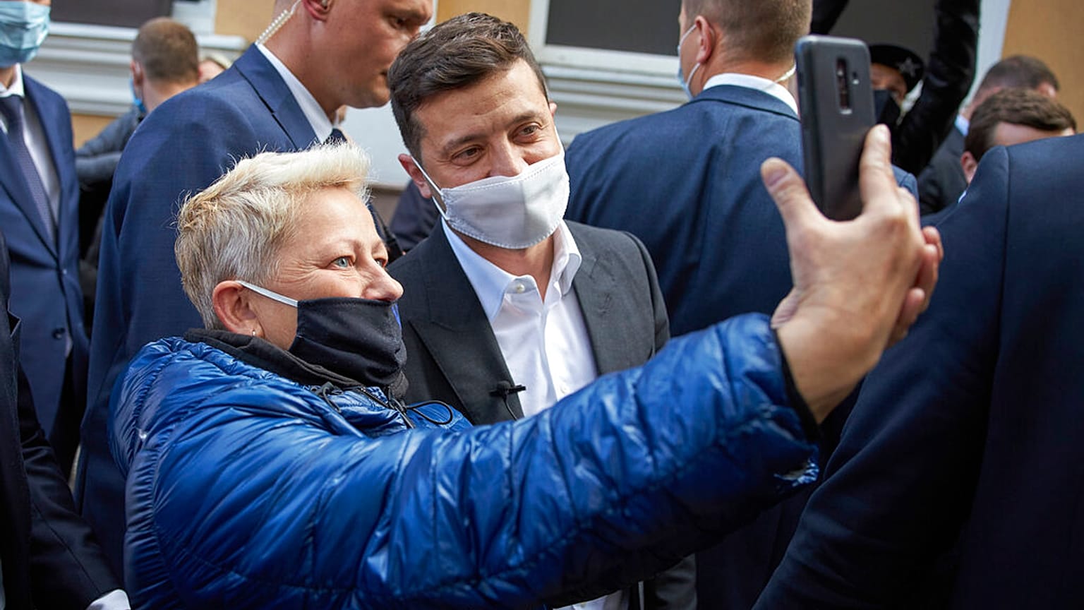 Präsident der Ukraine in Kiew