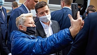 Präsident der Ukraine in Kiew