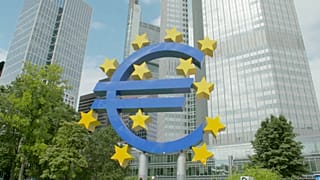The European Central Bank in Frankfurt, in charge of monetary policy for the 19 countries using the euro.