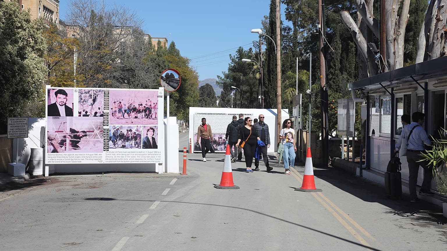 Οδόφραγμα Λήδρα Πάλας