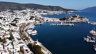 Muğla'nın önemli turizm merkezlerinden Bodrum