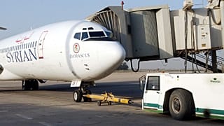 طائرة تابعة للخطوط الجوية السورية