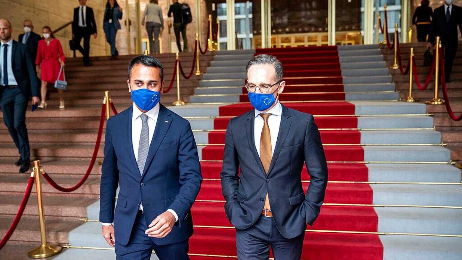 Luigi di Maio zu Besuch in Berlin bei Heiko Maas