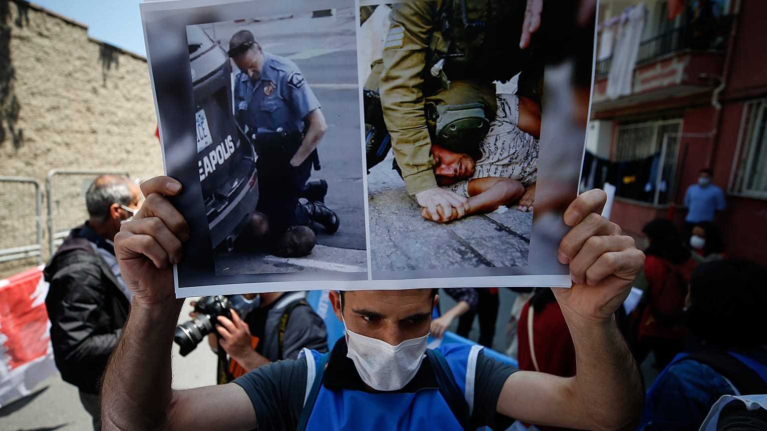 Türkiye'deki Floyd protestosu 