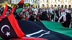 ليبيون في العاصمة طرابلس