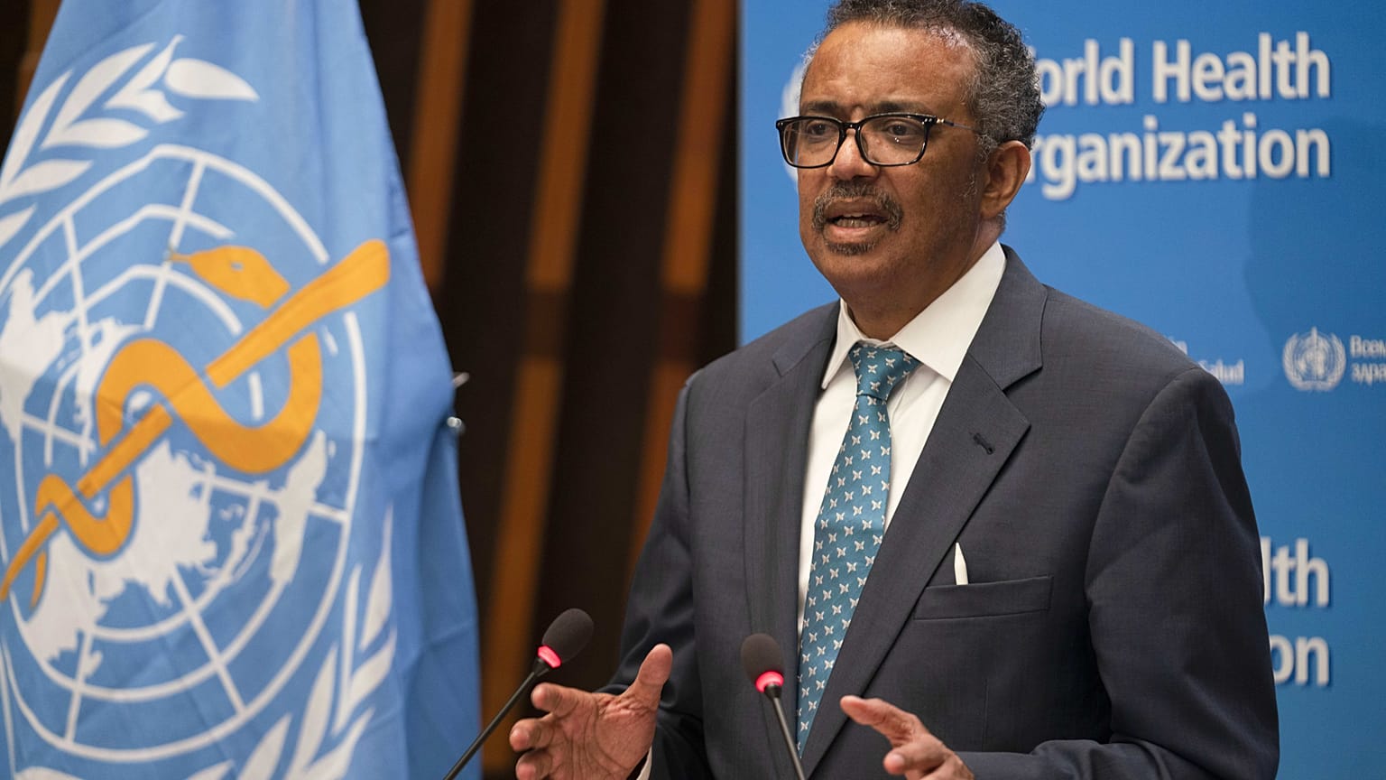 WHO Chief Tedros Adhanom Ghebreyesus, May 18, 2020
