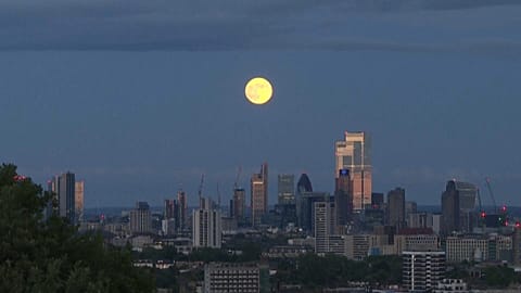 Vollmond über London