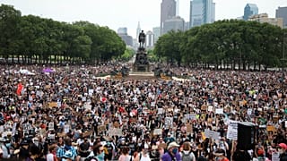 Manifestation à Philadelphie, le 06/06/2020