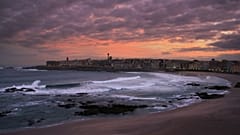 Strand in Coruna - ARCHIV