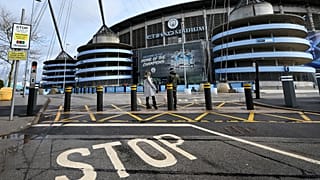 Das Stadion von Manchester City