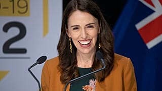 Jacinda Ardern smiles as she announces New Zealand will drop to COVID-19 alert level 1 at midnight. Wellington, New Zealand, June 8, 2020