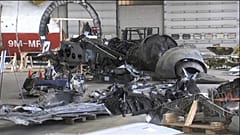 Debris from the MH17 flight
