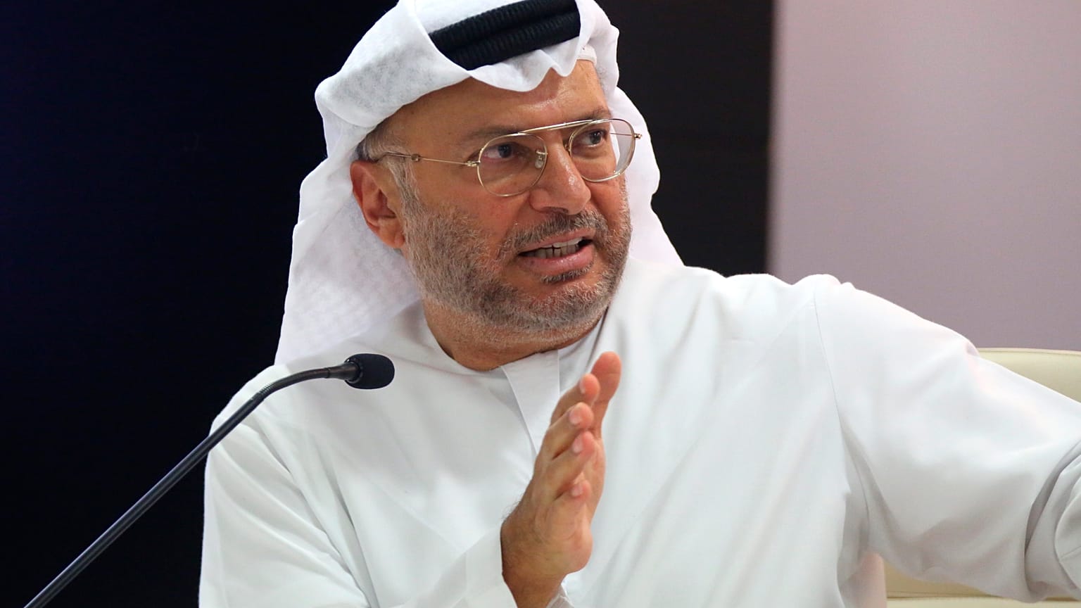 وزير الدولة الإماراتي للشؤون الخارجية أنور قرقاش 