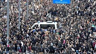 Protest gegen Rassismus in Berlin