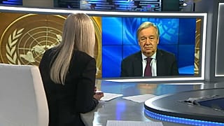 Guterres em entrevista à RTP