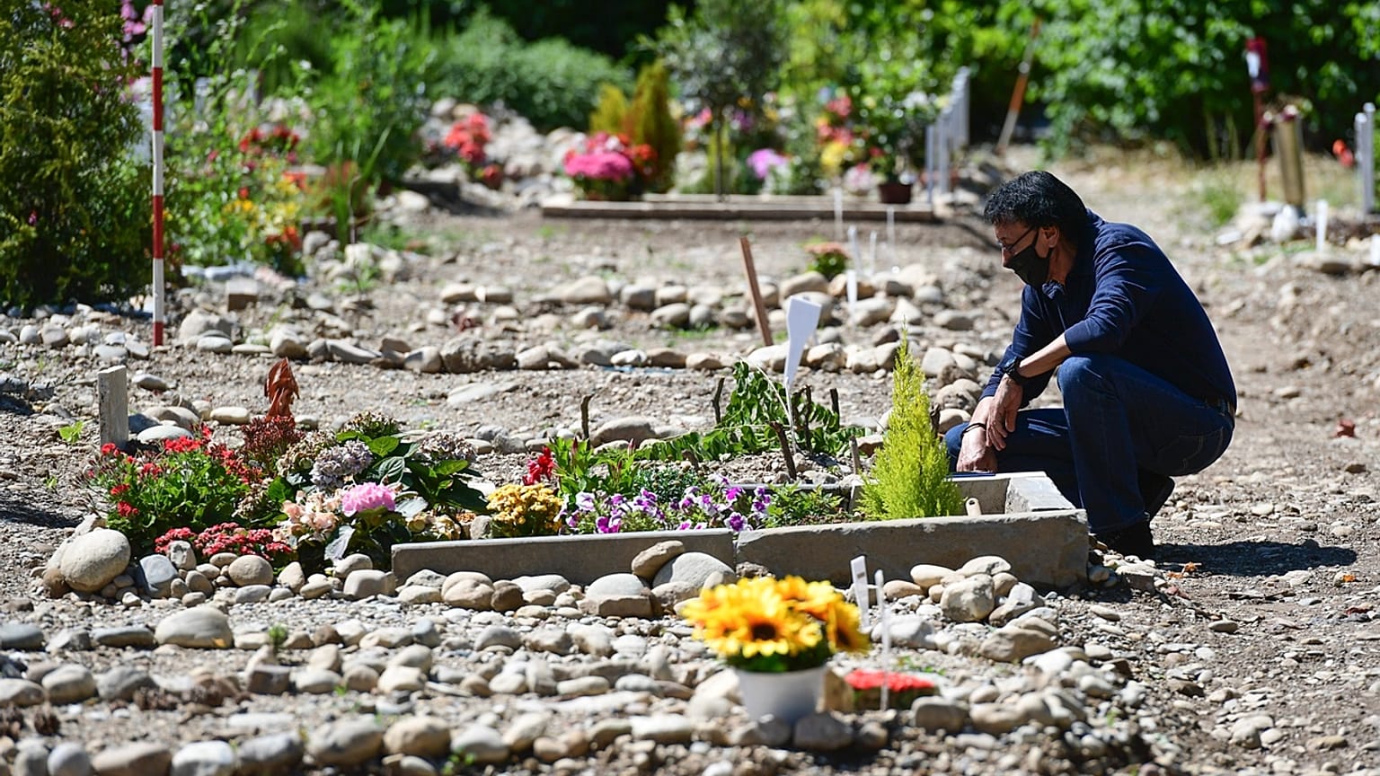 İtalya'da bir mezarlık