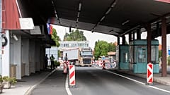 A Hosszúfalu (Dolga Vas)-Rédics határátkelő 2020. május 28-án.