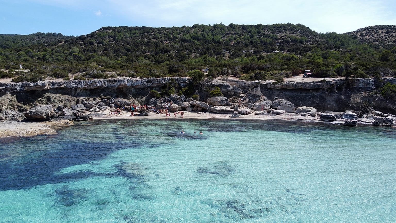 La penisola di Akamas sulla costa occidentale di Cipro il 31 maggio 2020