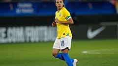 La Brésilienne Marta durant un match amical le 7 mars 2020 contre la France