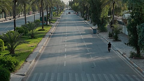 خیابانهای خالی بغداد