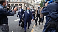 Jean-Michel Aulas, président de l'Olympique Lyonnais, arrive au Conseil d'Etat le 4 juin 2020.