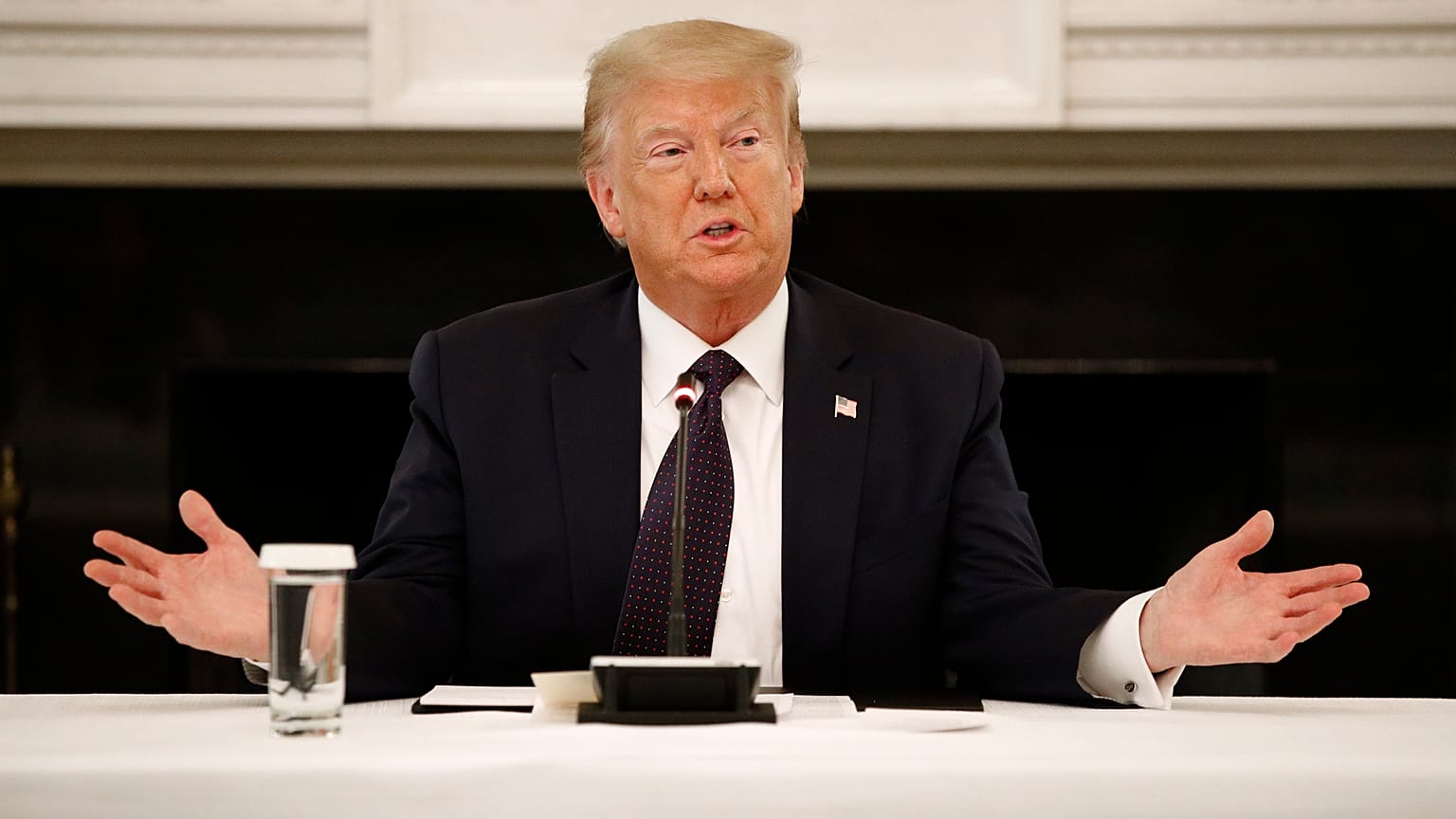 Donald Trump has recently clashed with social media companies over their regulation of content.