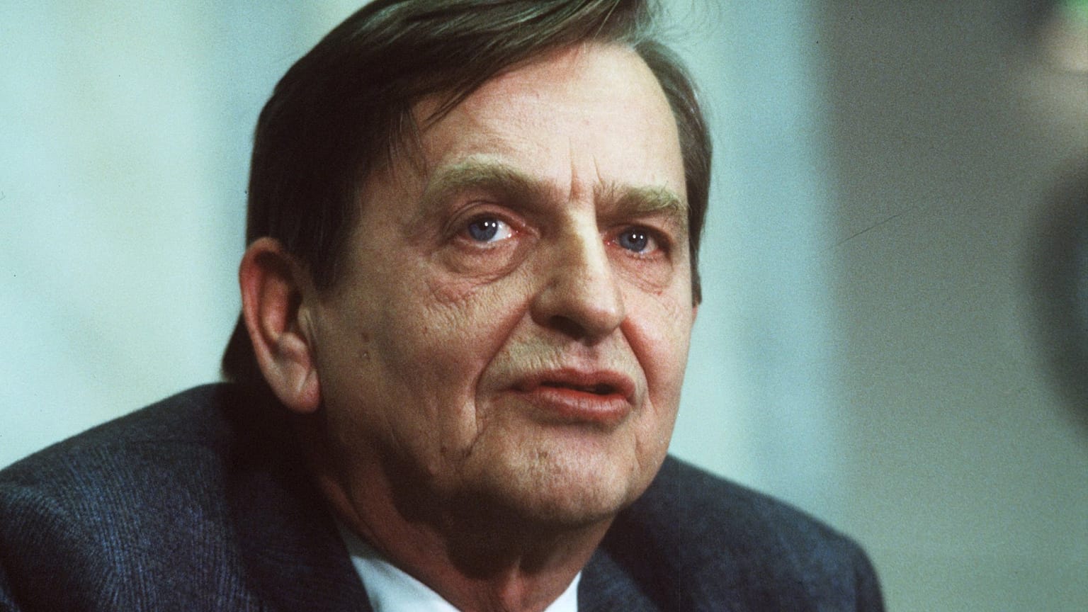 A picture taken on December 12, 1983 shows Swedish politican and Prime minister Olof Palme in Stockholm.