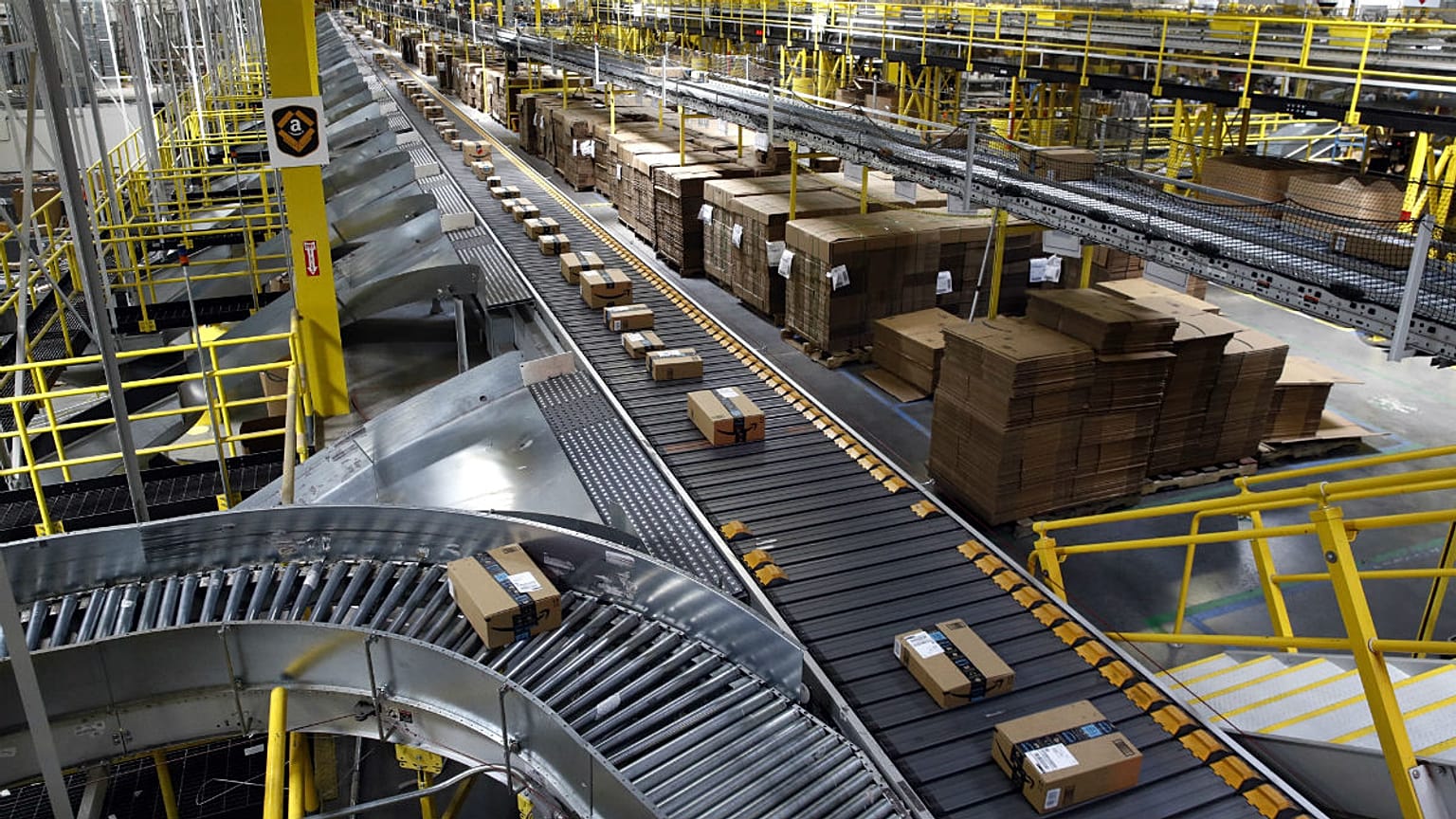 Amazon center in Baltimore