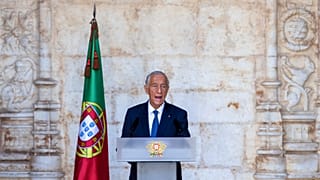 Marcelo Rebelo de Sousa discursa nas cerimónias do 10 de Junho de 2020