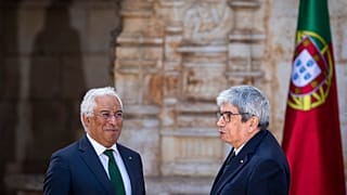 António Costa e Ferro Rodrigues nas celebrações do 10 de Junho