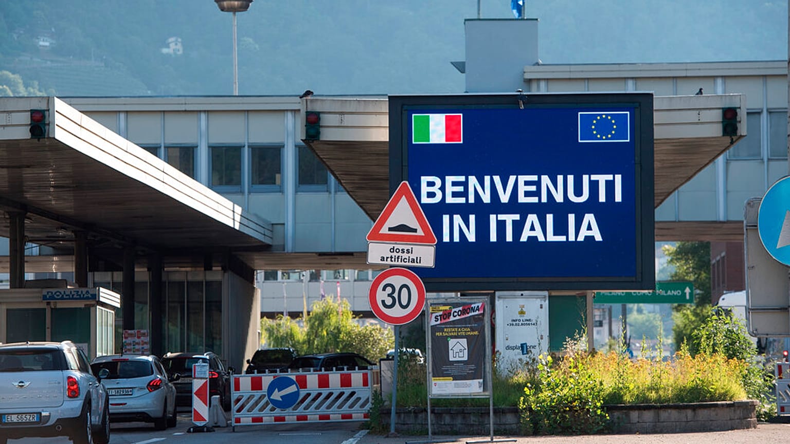 Grenze zu Italien