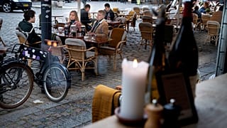 Restaurantterrasse in Kopenhagen