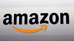 The Amazon logo in Santa Monica, California - September 6, 2012, file