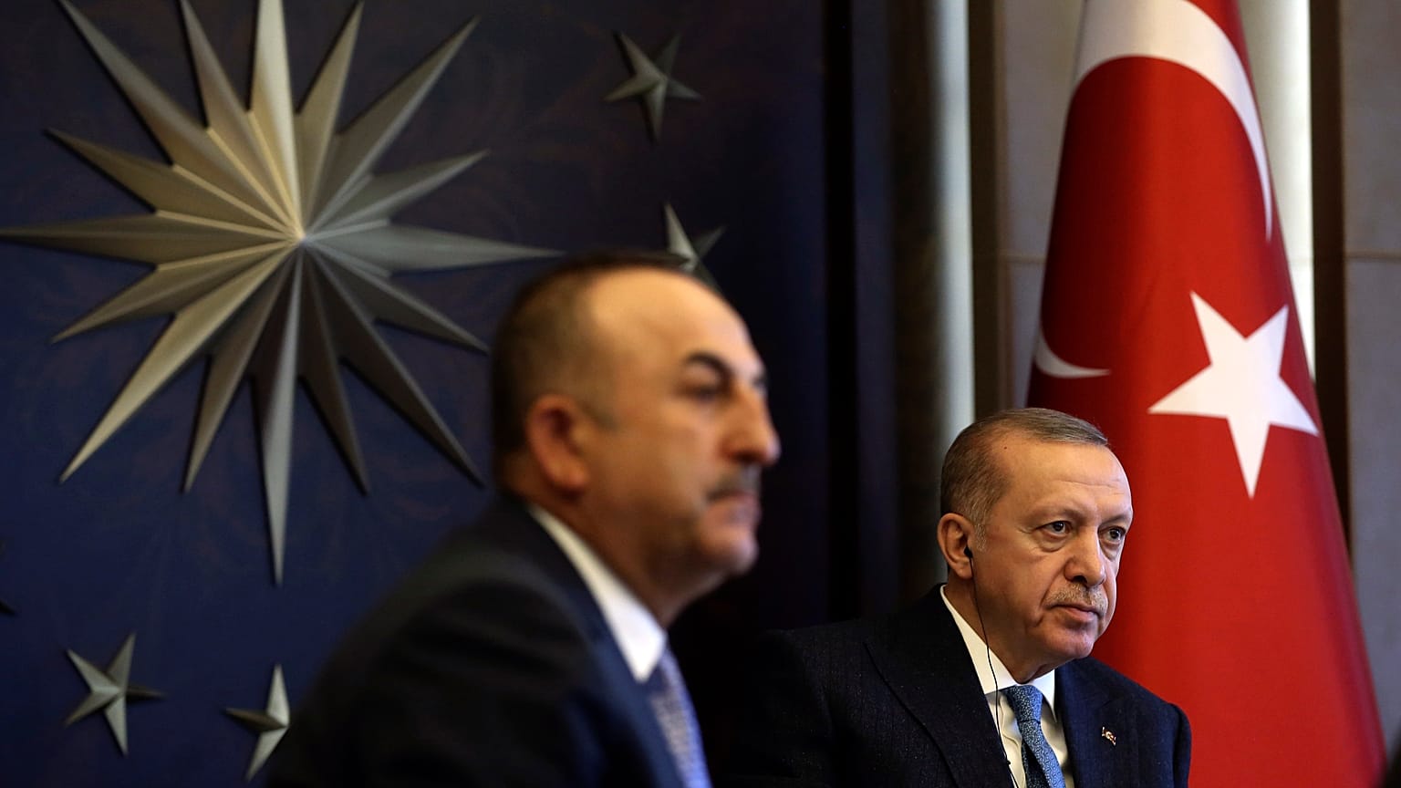 Cavusoglu and Erdogan