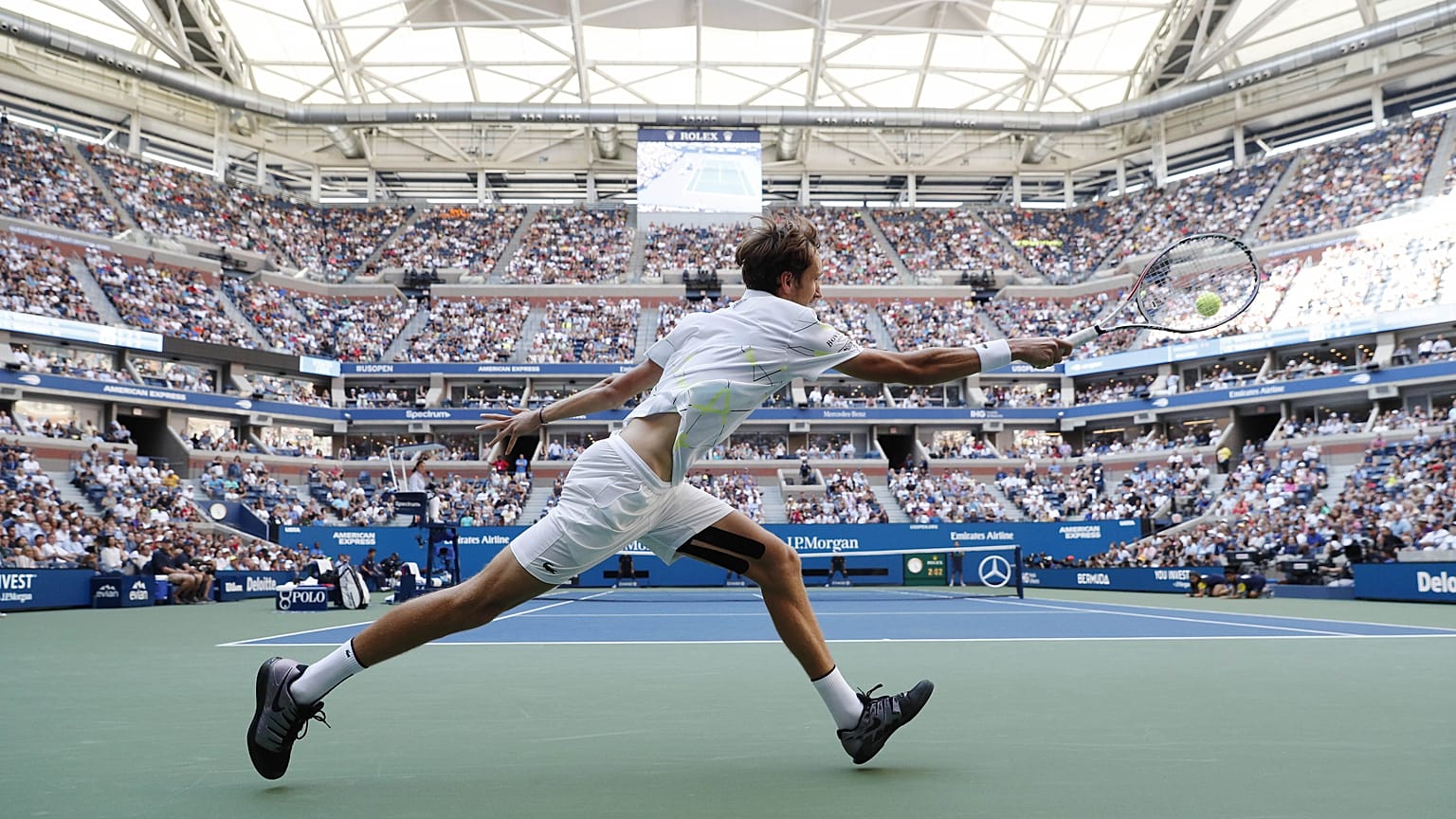 A US Open teltházas centerpályája 2019-ben