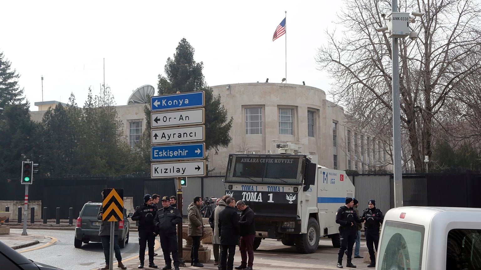 Ankara'daki Amerikan büyükelçiliği, 15 Şubat 2018