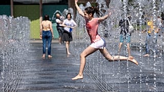 Освежающий фонтан в Москве